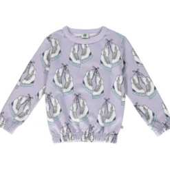 Sweatshirt Orchid Petal med skridskor