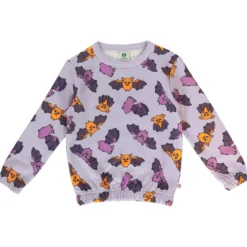 Sweatshirt with batsOrchid Petal
