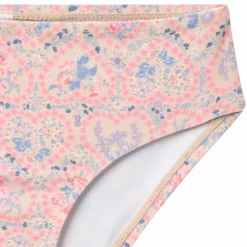 Swim Set 2-piece Alma Pink Heart Flowers