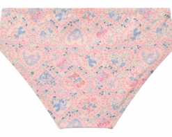 Swim Set 2-piece Alma Pink Heart Flowers