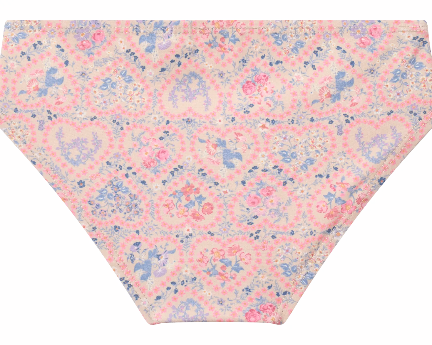 Swim Set 2-piece Alma Pink Heart Flowers