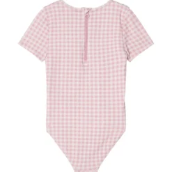 Symi UV Baddräkt Pink Gingham