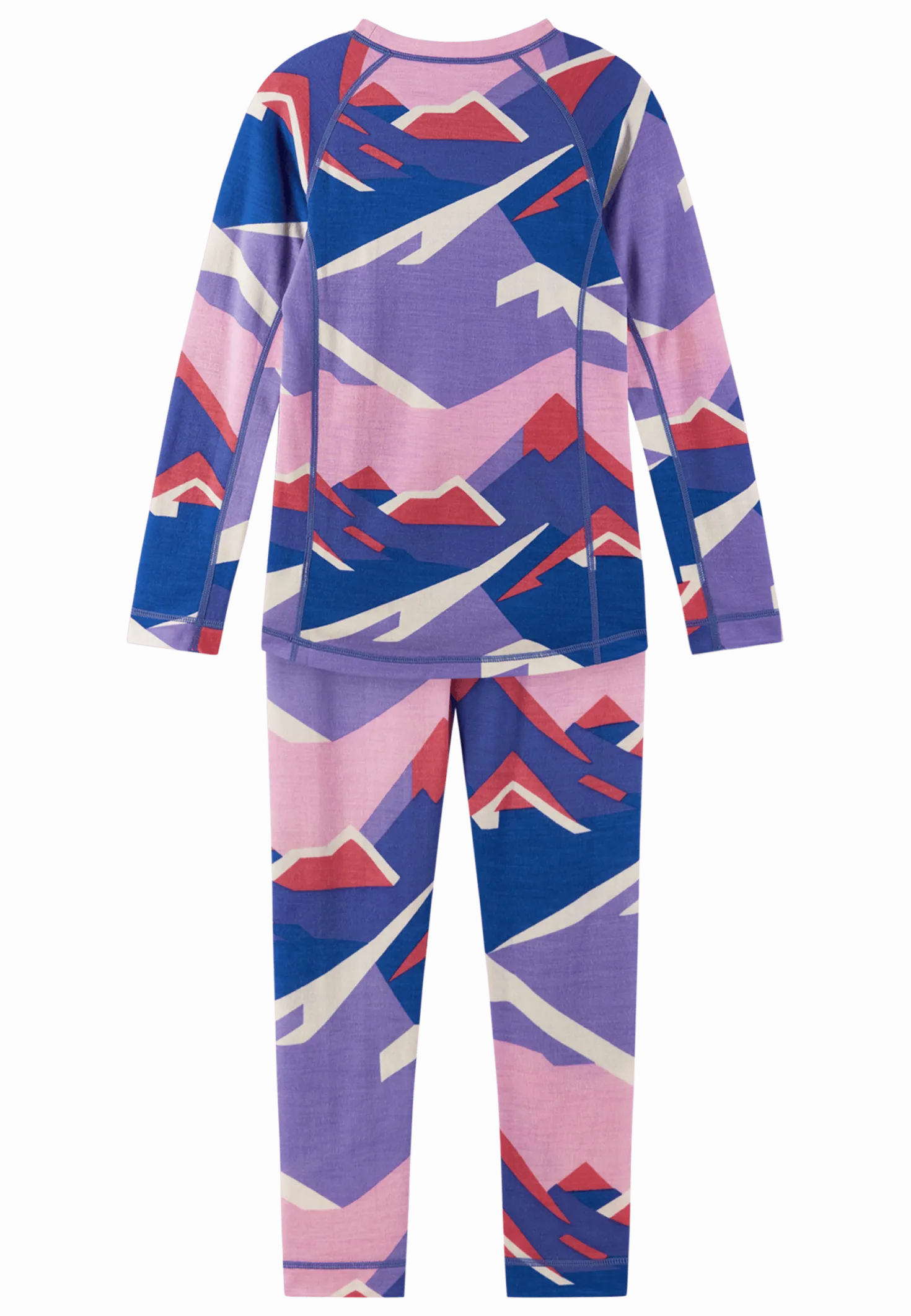 Taitoa Underställsset I Ull Breezy Violet