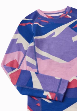 Taitoa Underställsset I Ull Breezy Violet
