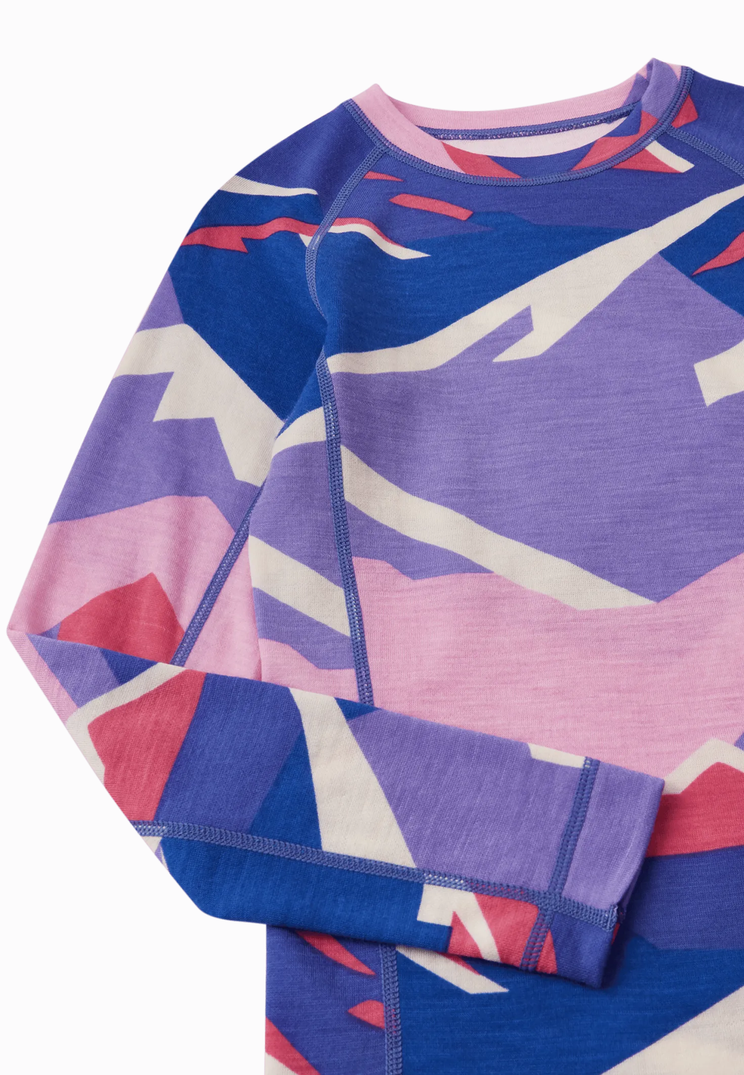 Taitoa Underställsset I Ull Breezy Violet
