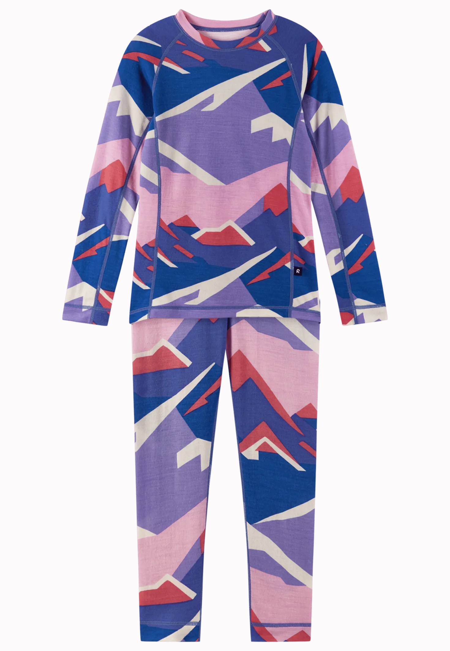 Taitoa Underställsset I Ull Breezy Violet