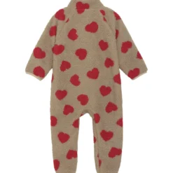 Teddy Fleeceoverall Cayenne