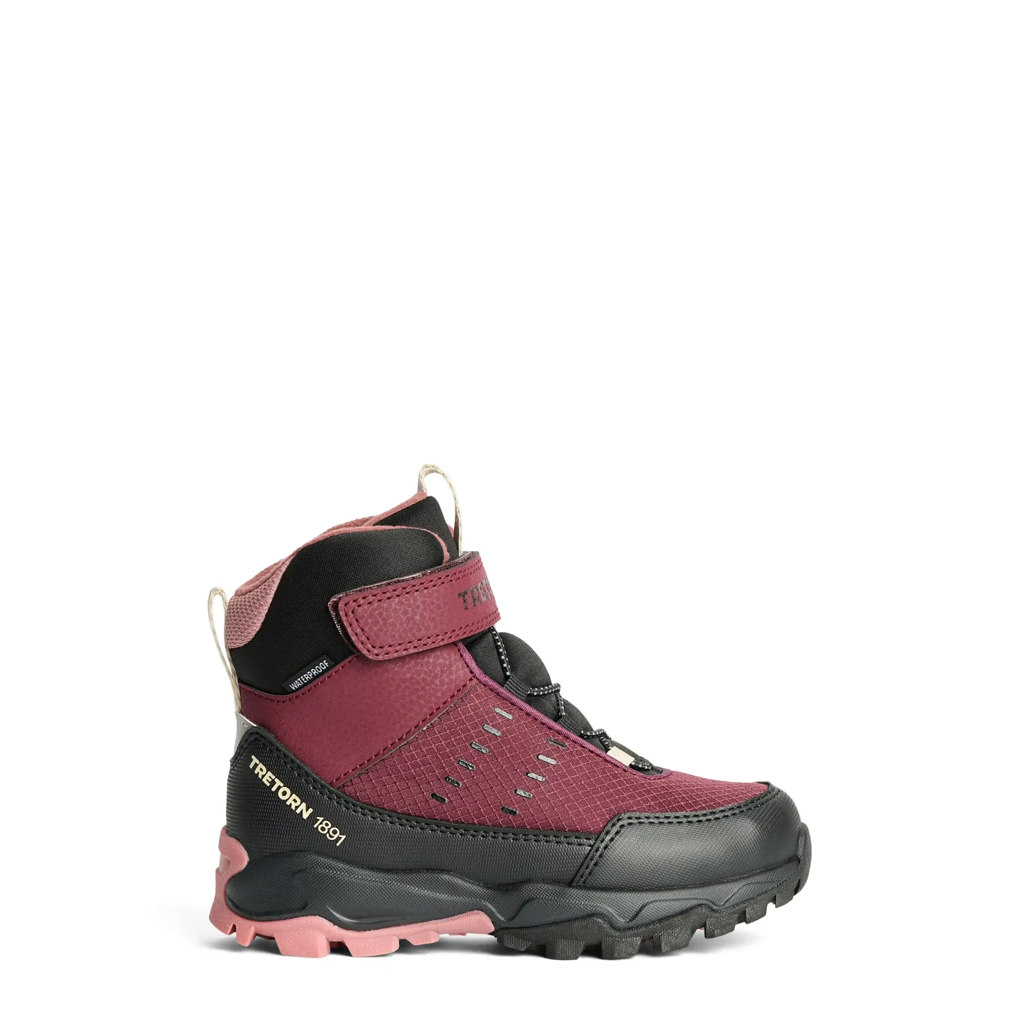 Tero Mid Insulated Vattentäta Vinterskor Burgundy