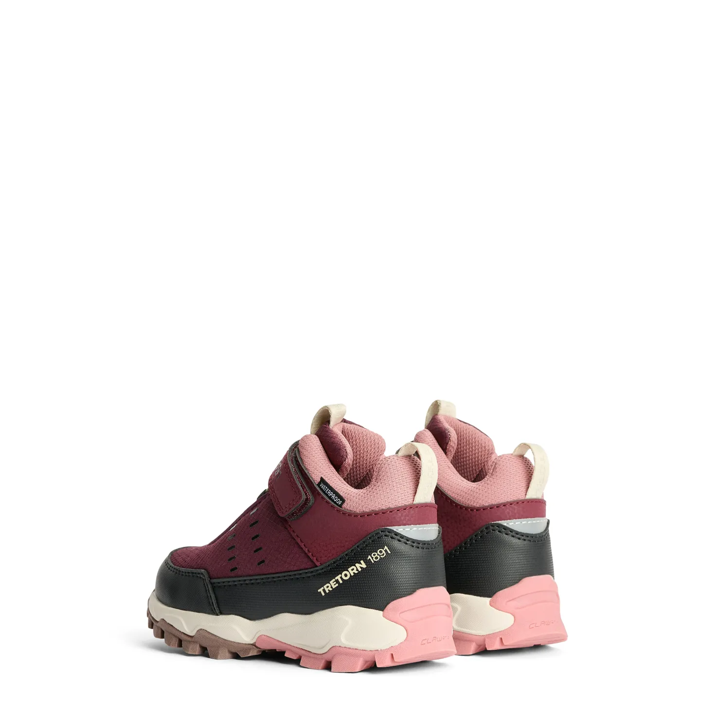 Tero Mid Vattentäta Skor Burgundy