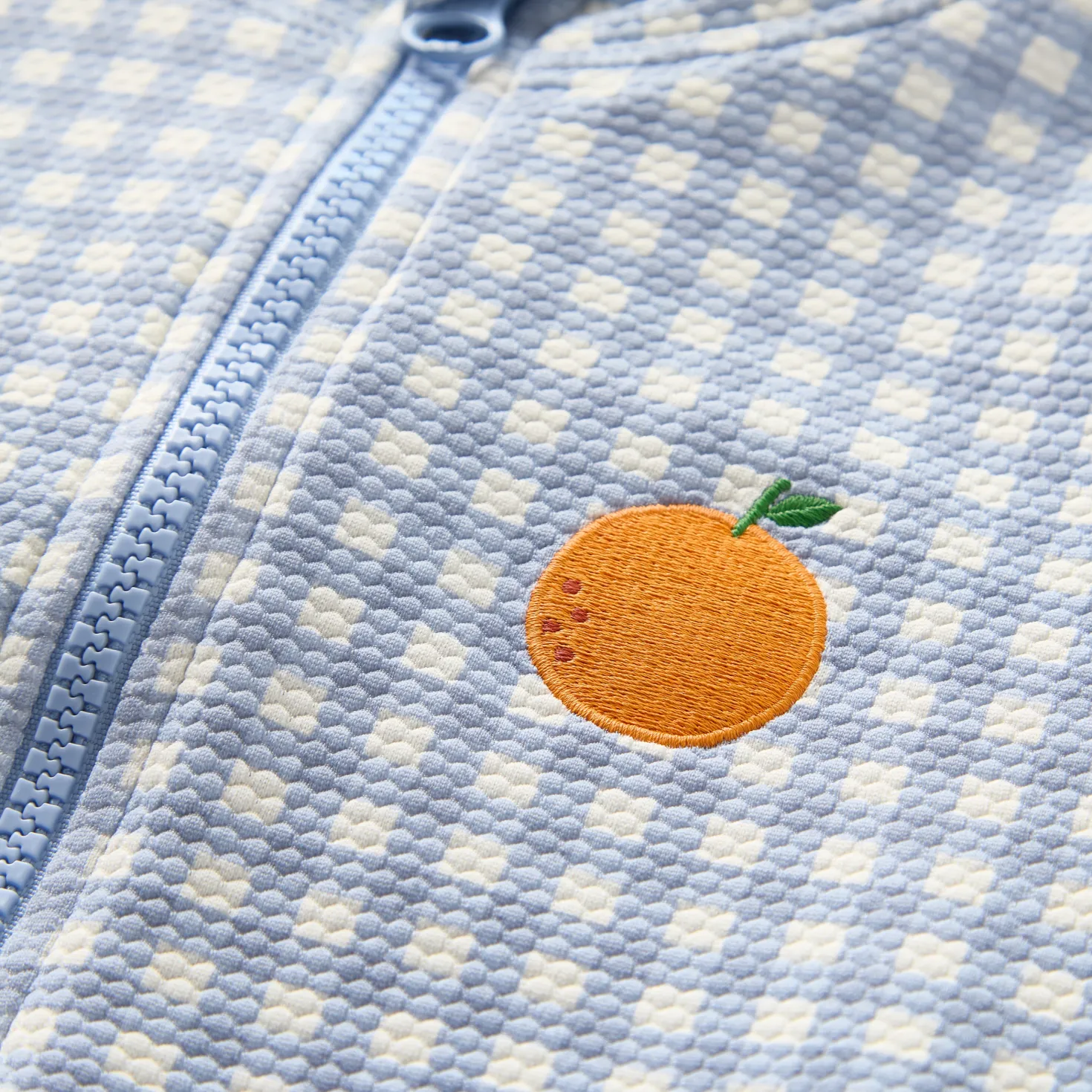 Toulon UV Baddräkt Dove Blue Gingham