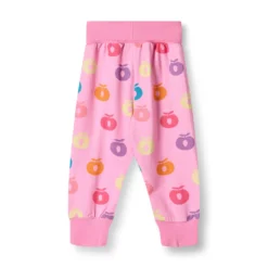 Ulm Pants For Baby with Apples Pink lilac