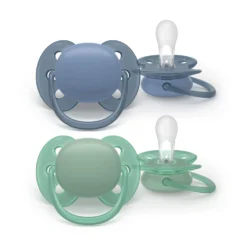 Ultra Soft 2-pack Nappar 6-18M Blue Green
