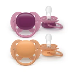 Ultra Soft 2-pack Nappar 18+ M Purple Orange