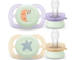 Ultra Start Nighttime 2-pack Nappar 0-2M Purple Green