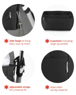 Ultra Stroller Organizer Black