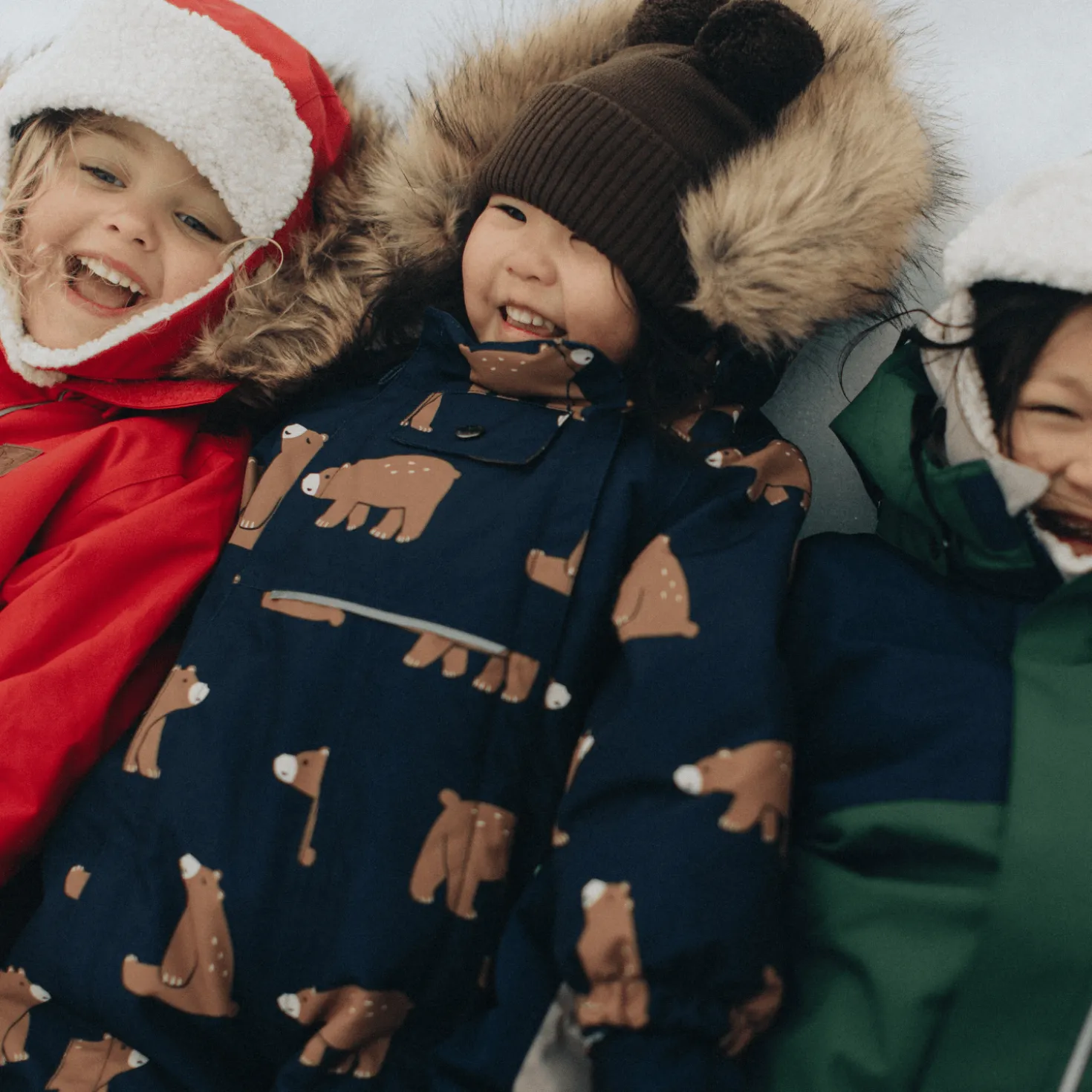 Val D'Isere Vinteroverall Navy Bear