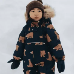 Val D'Isere Vinteroverall Navy Bear