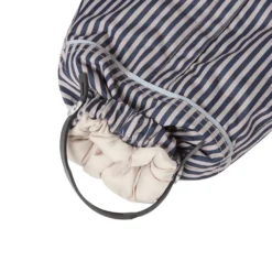 Val D'Isere Vinteroverall Thin Stripe Navy Taupe