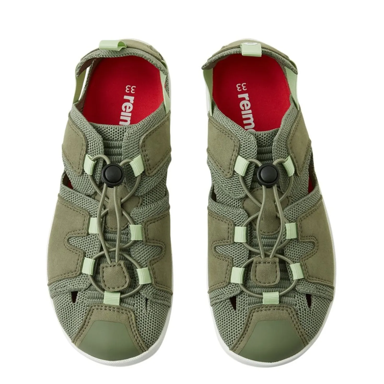 Valoa Sandaler Greyish Green