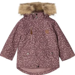 Val Thorens Blommig Parkas Lilac Flower