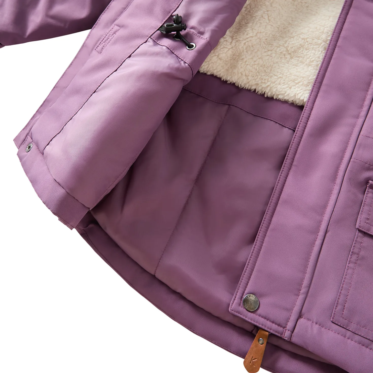 Val Thorens Parkas Grape Purple