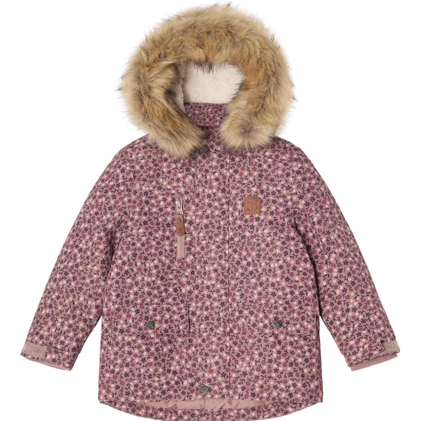Val Thorens Parkas Lilac Flower