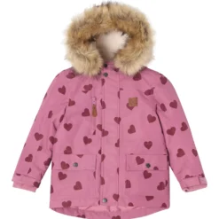 Val Thorens Parkas Mauve Hearts