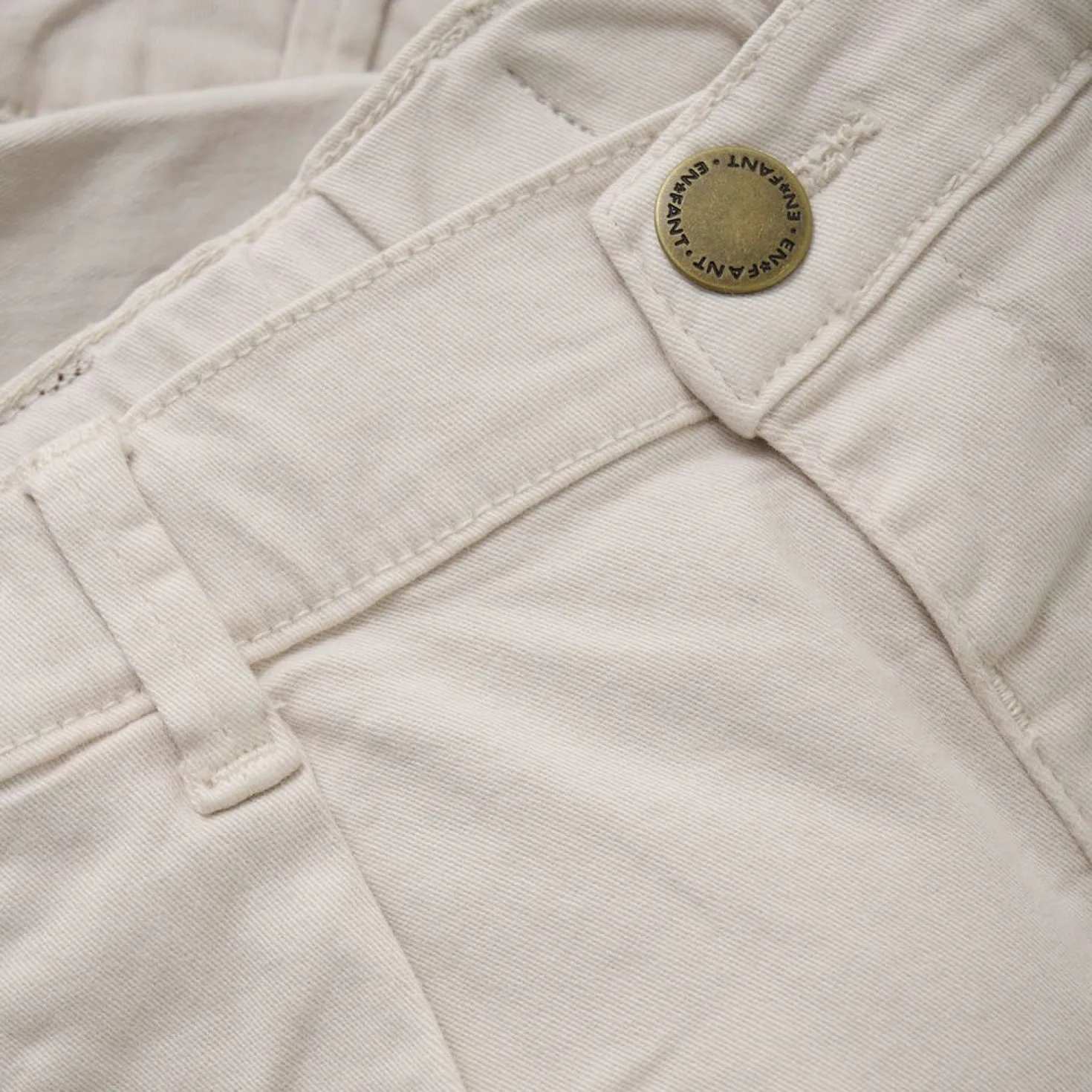 Vävda Shorts French Oak