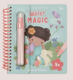 Water Reveal Målarbok Rosa & Friends