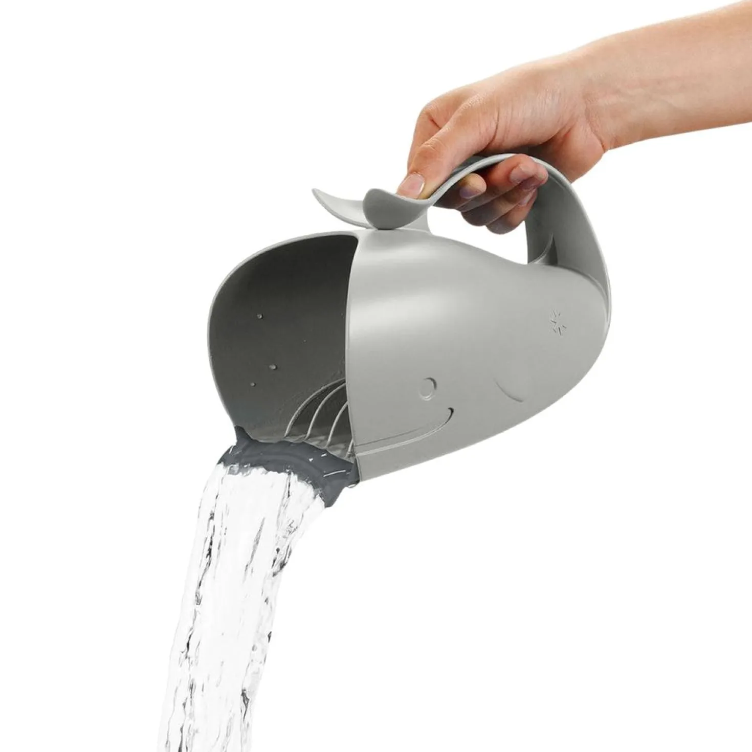 Whale-Shaped Sköljkanna Grå